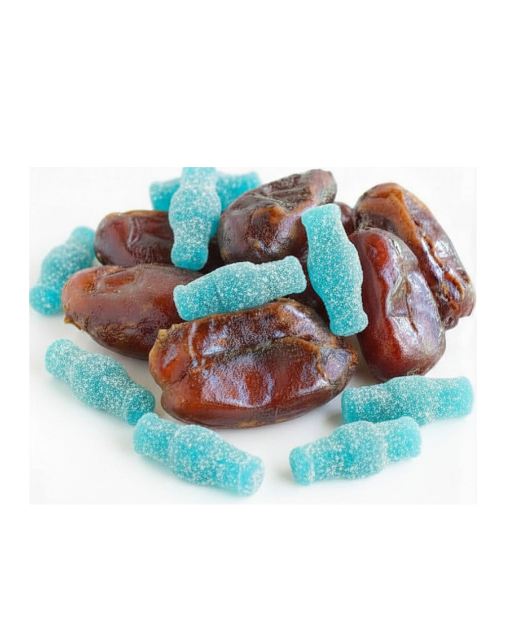 Blue Raspberry Sour Date Candy