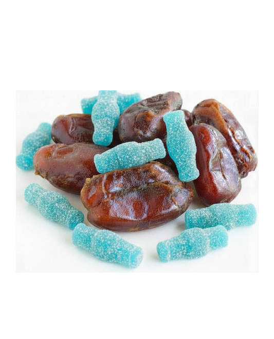 Blue Raspberry Sour Date Candy